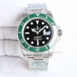 Clean Factory Rolex Submariner 3235 Black Face Watch 41mm
